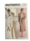 Butterick 3697 vintage 1980s skirt, jacket and pants sewing pattern. Bust 30.5, 31.5, 32.5 inches