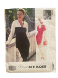 Vogue Attitudes 2943 Tom and Linda Platt vintage 1990s jacket and skirt sewing pattern Bust 30.5, 31.5, 32.5 inches