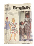 Simplicity 8255 vintage 1990s Jessica McClintock child’s party dress pattern Chest 25, 26, 28, 30 inches