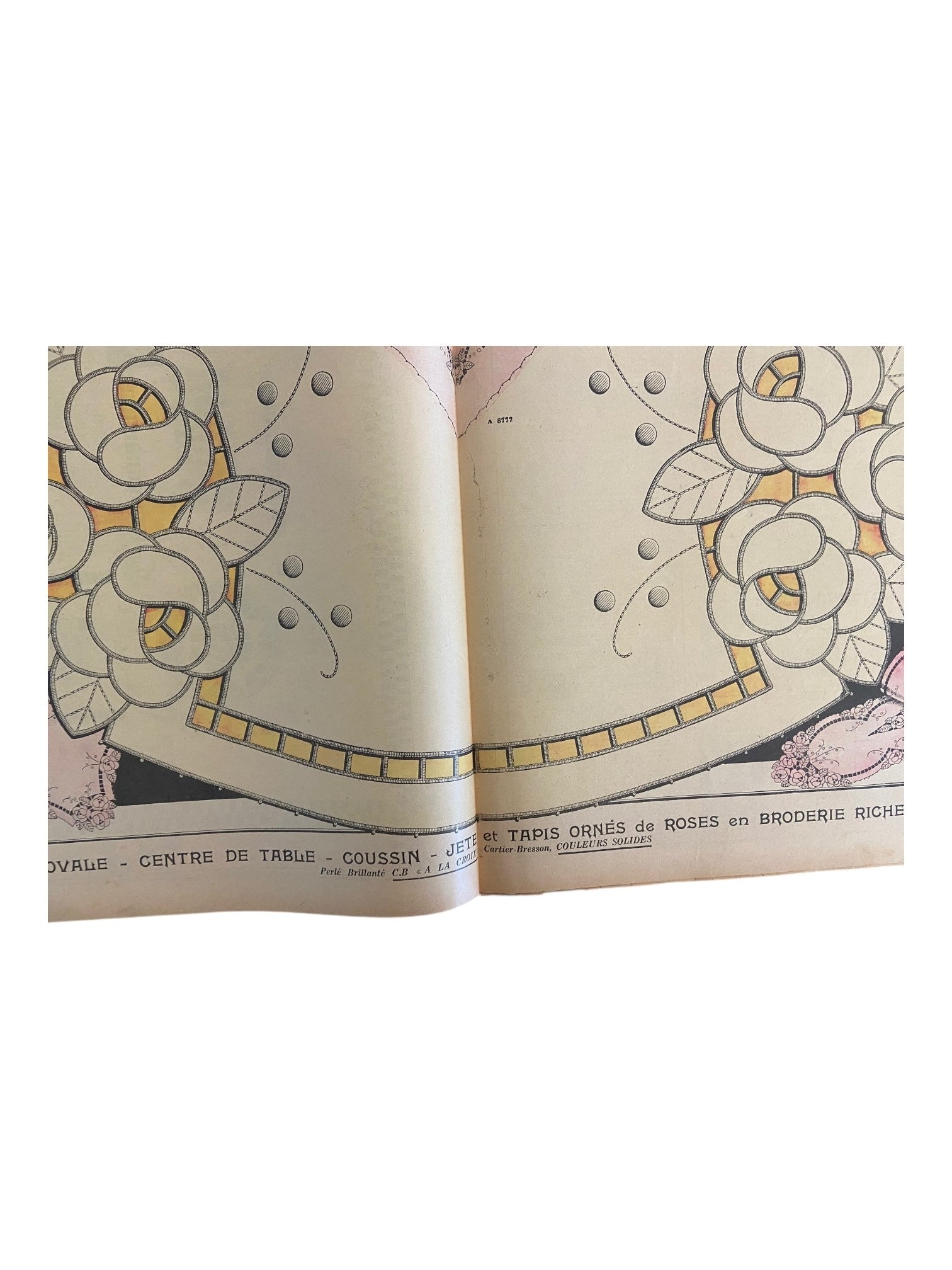 Mon Ouvrage 15 Decembre 1936 vintage French craft magazine with knitting pattern for the cardigan on the cover