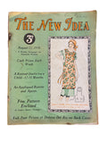 The New Idea Magazine . A weekly paper for Australian and New Zealand Women. August 22 1930 with sewing pattern unused, factory folded, lady’s apron.