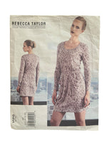 Vogue American Designer v1315 Rebecca Taylor dress sewing pattern. Bust 30.5, 31.5, 32.5, 34, 36 inches