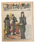 Le Petit Echo de la Mode 29 Octobre 1933 French women’s magazine with many fashion illustrations