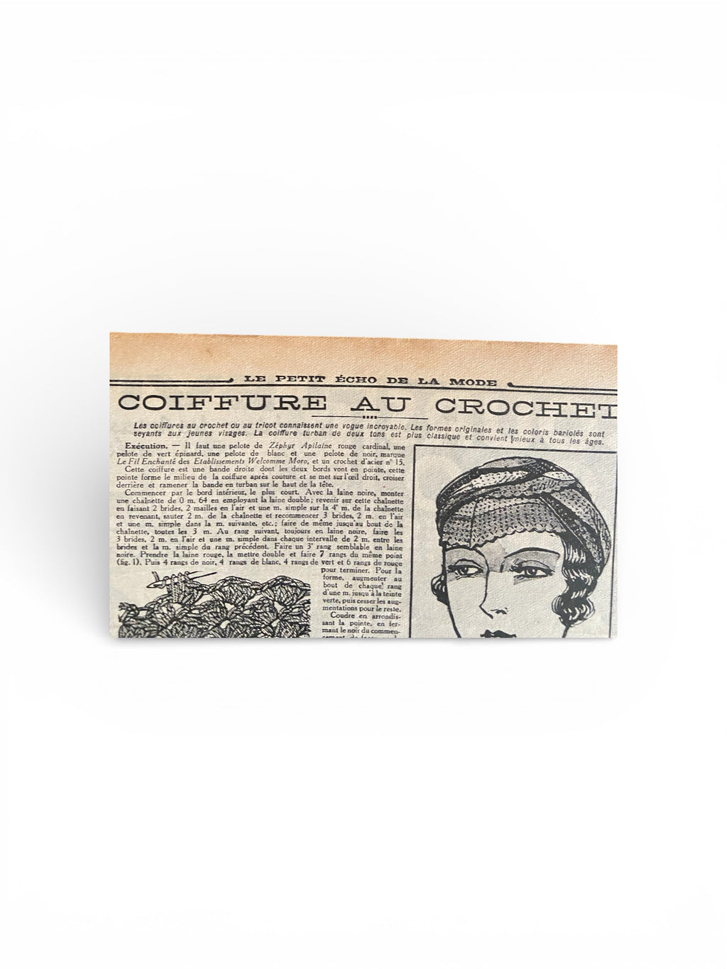 Le Petit Echo de la Mode 1 Octobre 1933 French women’s magazine with many fashion illustrations