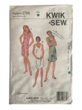 Kwik Sew 2766 vintage 1990s nightgown sewing pattern