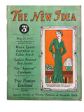 The New Idea Magazine . A weekly paper for Australian and New Zealand Women. May 20 1932 with sewing pattern unused, factory folded, lady’s afternoon frock.