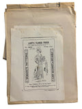 Demaret’s 3372 vintage 1920s UNPRINTED hand traced lady’s flared frock sewing pattern Bust 36 to 38 inches