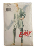Vogue 8967 vintage 1990s shirt and pants sewing pattern. Bust 34, 36, 38 inches