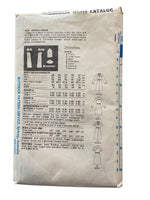 Butterick 6008 vintage 1980s dress sewing pattern. Bust 32.5 inches