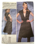 Vogue American Designer pamella roland v1265 vintage 2000s dress sewing pattern Bust 31.5, 32.5, 34, 36 inches
