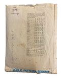 Vogue 1711 vintage 1970s dress sewing pattern Bust 34 inches