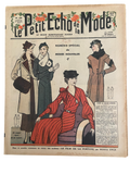 Le Petit Echo de la Mode 1 Octobre 1933 French women’s magazine with many fashion illustrations