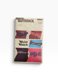 Butterick 6692 vintage 198Os belts sewing pattern. Sizes small, medium and large