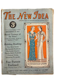 The New Idea Magazine . A weekly paper for Australian and New Zealand Women. December 29 1933 with sewing pattern unused, factory folded, lady’s afternoon frock. Bust 34 inches.