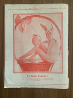 New Zealand Woman’s Weekly  March 29 1934 with a sewing pattern, unused, factory folded, frocks bust 33 inches