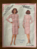 Vogue 1000 1980s dress fitting shell pattern Bust 32.5 inches