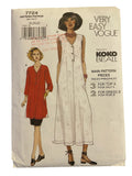 Vogue 7724 vintage Koko Beall dress, top and skirt sewing pattern Bust 40, 42, 44 inches