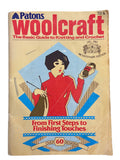 Vintage 1980s Paton’s Woolcraft, bicentenary edition, the basic guide to knitting and crochet, instruction and pattern book