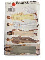 Butterick 6015 vintage 1990s jacket, dress, top and pants sewing pattern. Bust 31.5, 32.5, 34 inches