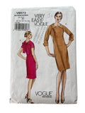 Vogue v8573 vintage 2000s dress sewing pattern. Bust 31.5, 32.5, 34, 36, 38 inches