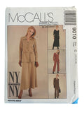 McCall’s 9010 vintage 1990s top, skirt and pants sewing pattern Bust 32, 34, 36 inches