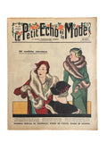 Le Petit Echo de la Mode 16 Octobre 1932 French women’s magazine with many fashion illustrations