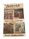 Butterick Home Decorating 3104 vintage 1990s chair covers craft pattern