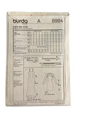 Burda style 6994  evening or wedding dress sewing pattern All size pattern US 6 - 16