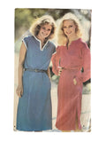 Butterick 6943 vintage 1970s  dress pattern. Bust 31.5, 32.5, 34 inches