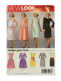 New Look 6824 design your dress sewing pattern. Bust 31.5, 32.5, 34, 36, 38, 40 inches