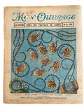 Mon Ouvrage 15 Octobre 1935 includes knitting pattern for the suit on the front cover