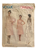 Vogue 1858Vogue Paris Original. Jacket, dress and belt sewing pattern. Molyneux. Bust 36 inches