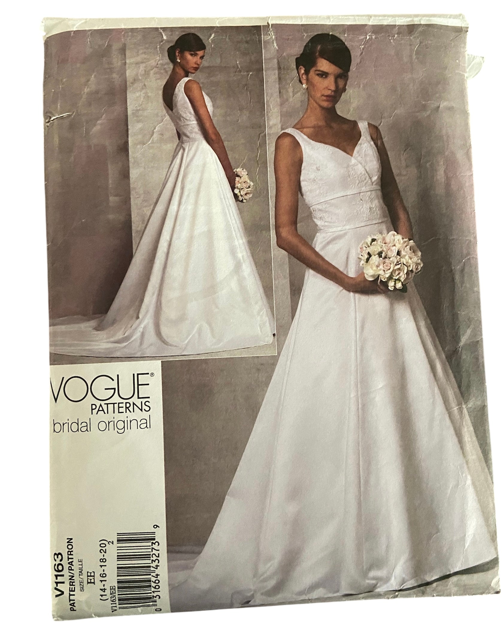 Vogue v1163 Vogue bridal original bridal dress pattern Bust 36 inches the vintage pattern market Vogue v1163 Vogue bridal original bridal dress pattern Bust 36 inches the vintage pattern market