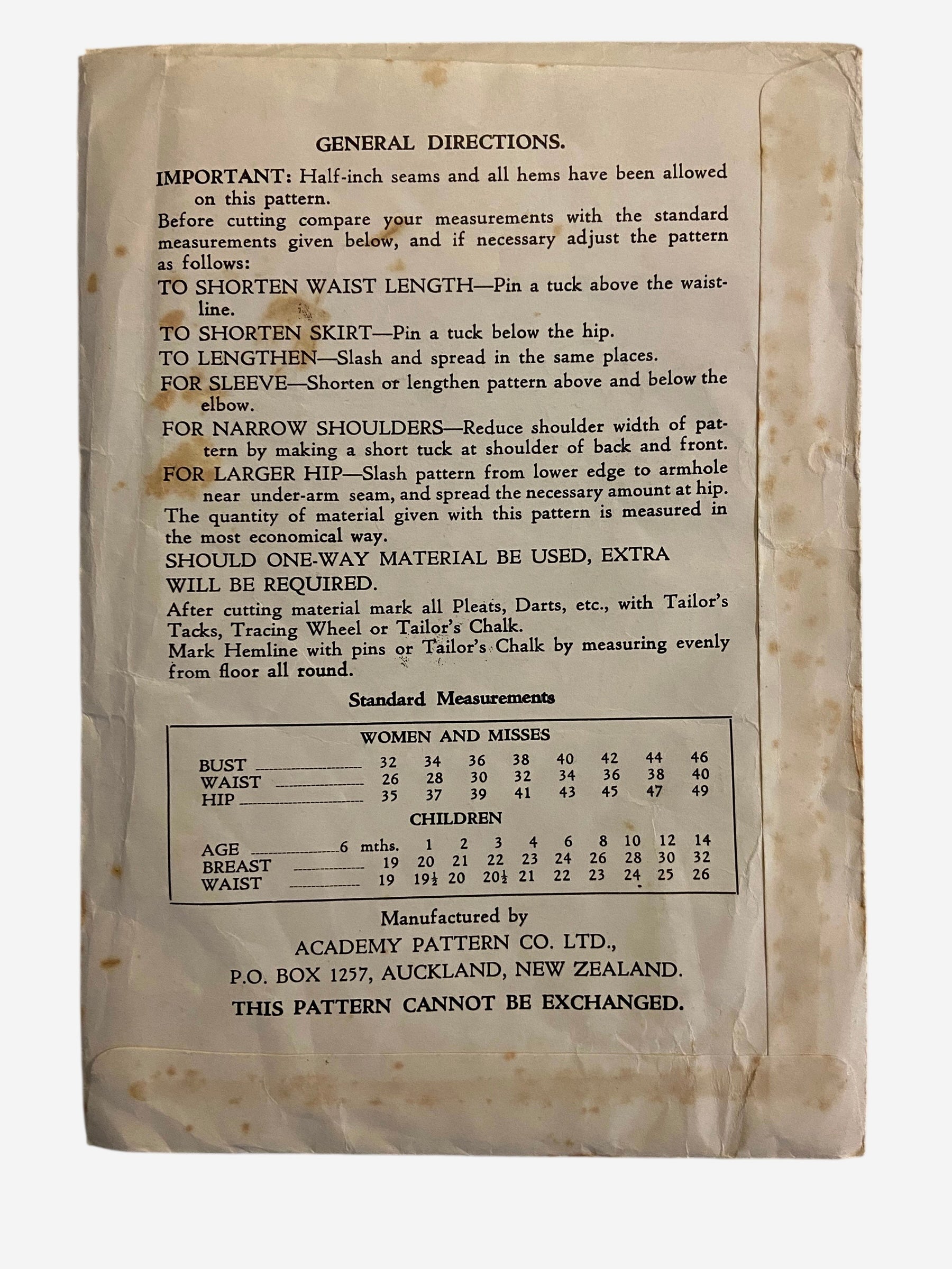 Academy 3243 vintage 1950s infant’s dress sewing pattern 3 years 22 inch chest