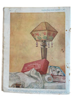 Australian home journal September 1st 1931 with four sewing patterns, unused, factory folded, two frocks and one sleeveless jacket bust 36 inches, child’s frock age 12 years
