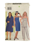 Butterick 6953 jacket, top, dress and pants sewing pattern from the 2000s Bust 44, 46, 48 inches