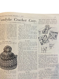 Australian home journal December 1st 1937 with four sewing patterns, unused, factory folded, three frocks bust 36 inches, child’s frock age 4 years