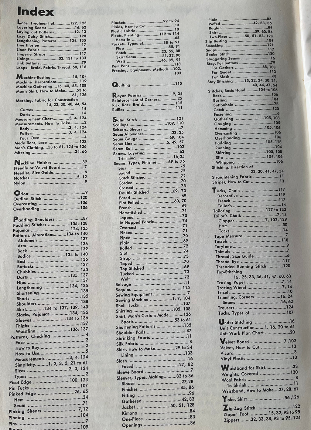 Vintage 1950s simplicity sewing book