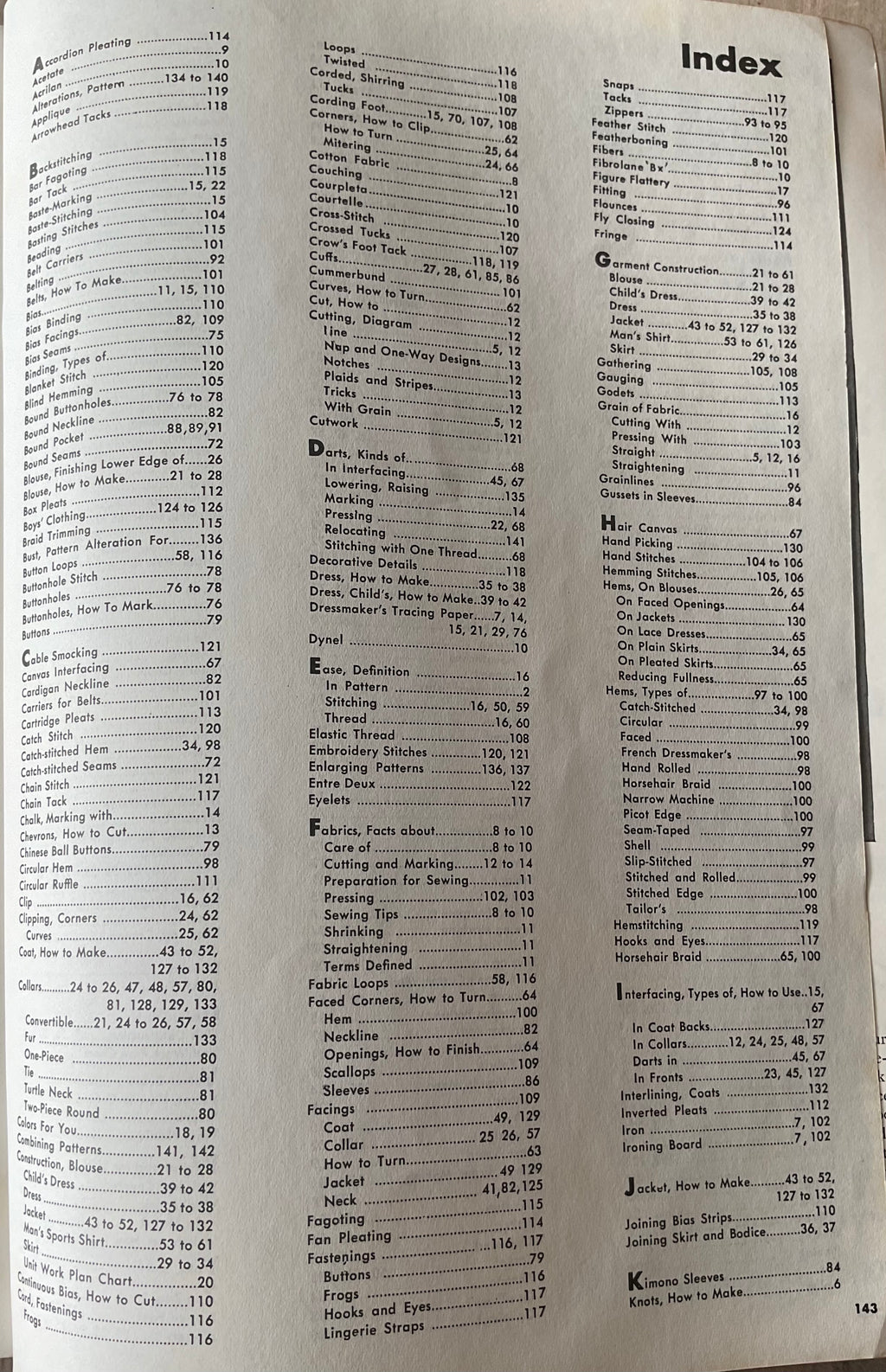 Vintage 1950s simplicity sewing book