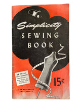 Vintage 1940s simplicity sewing book