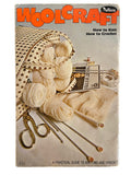 Vintage 1970s Paton’s Woolcraft, how to knit, how to crochet knitting instruction and pattern book