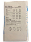 Butterick 3561 vintage 1980s blouse sewing pattern. Bust 32.5 inches