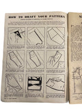 Enid Gilchrist play clothes children's one to seven years draftable pattern book early 1960s, contains many draftable patterns