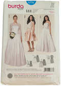 Burda Style 6776 evening or wedding dress sewing pattern All size pattern US 8-18