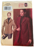 Vogue v7976 Sandra Betzina today's fit jacket pattern from the 2000s Bust 32 - 36 inches