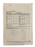 Butterick B 5769 see and sew dress and jacket sewing pattern from the 2000s Bust 31.5, 32.5, 34, 36, 38 inches