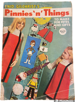 Copy of Enid Gilchrist pinnies 'n' things pattern book late 1960s or early 1970s, contains many draftable patterns