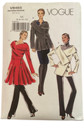 Vogue v8020 vintage 2000s jacket and coat sewing pattern. Bust 30.5, 31.5, 32.5, 34 inches