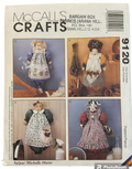 McCall's crafts 9120 vintage 1990s bag holders craft sewing pattern