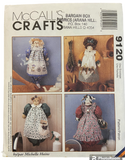 McCall's crafts 9120 vintage 1990s bag holders craft sewing pattern
